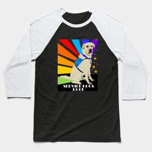 Service Dogs Rock Baseball T-Shirt